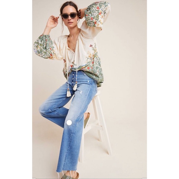 Anthropologie Tops - NWT 💚  Mes Demoiselles Gwenael Peasant Blouse